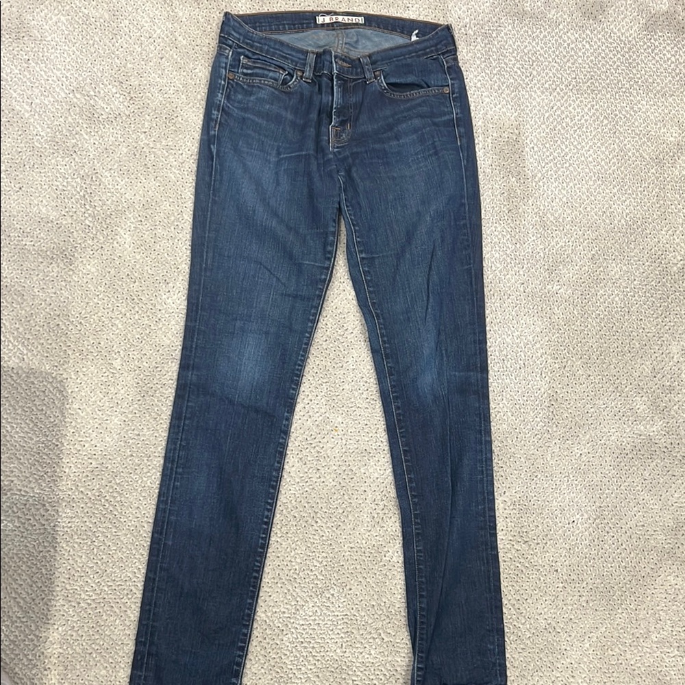 J Brand Blue Skinny Jeans Classic Denim